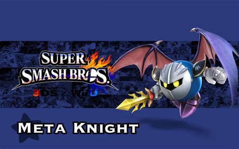 Smash 4 Wallpaper - Meta Knight by happymasksales on DeviantArt