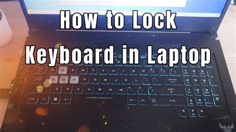 How to unlock keyboard on PC, Laptop? How to disable laptop keyboard on Windows 10 laptop - YouTube