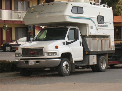 Big GMC 4500 with Bigfoot Camper – Truck Camper HQ