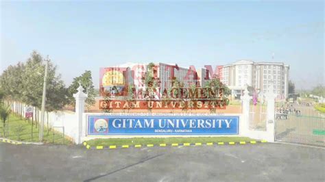 GITAM UNIVERSITY BENGALURU CAMPUS - YouTube