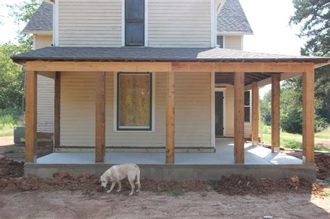 Rough Sawn Cedar Porch Posts — Randolph Indoor and Outdoor Design