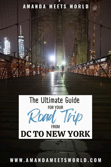 Road Trip From Washington DC to New York – Your Must Stop Guide – Amanda Meets World | Road trip ...