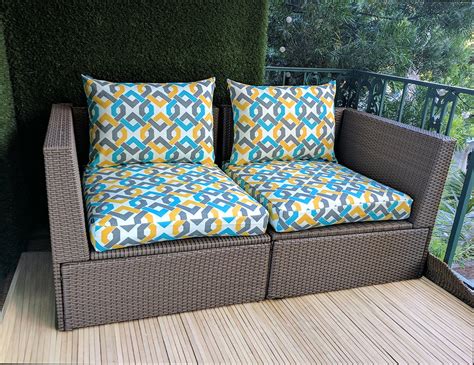 IKEA OUTDOOR Slip Cover Ikea Cushion Covers Custom Ikea