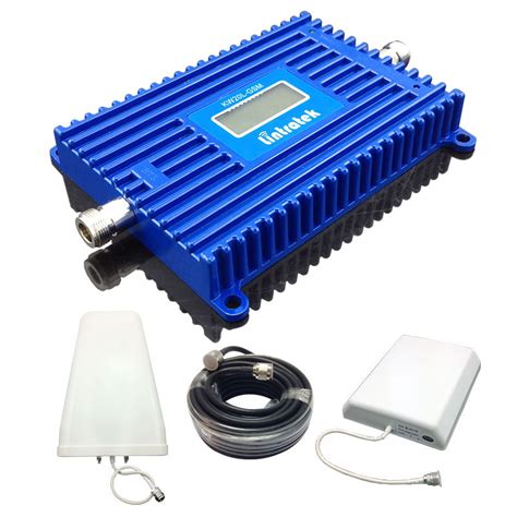 GSM Signal Booster 900MHz Mobile Phone Signals Booster Repeater 20dBm ...