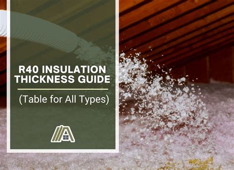 R40 Insulation Thickness Guide (Table for All Types) - The Tibble