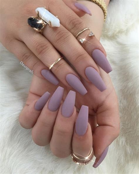 100+ Amazing Matte Nails 2018 Resource - Fashionre