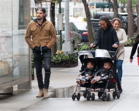 Zoe Saldana & Marco Perego’s Twins’ Faces Are Visible In New Pics And They Are Heartbreakers!