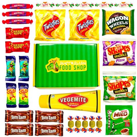 Australian Care Packages - The Australian Food Shop | Australian food, Australian snacks, Aussie ...