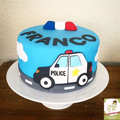 Police Cake! By Cakesbyme Police Birthday Cakes, Police Car Cakes, Beer Birthday, 4th Birthday ...