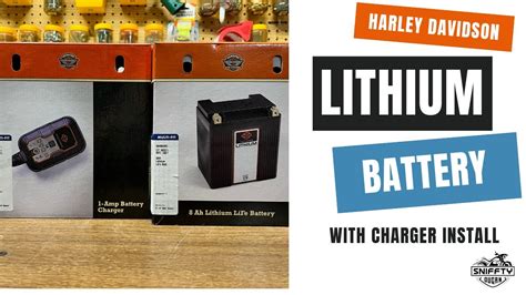 NEW Harley Davidson Lithium Battery and Battery Tender Installation - YouTube