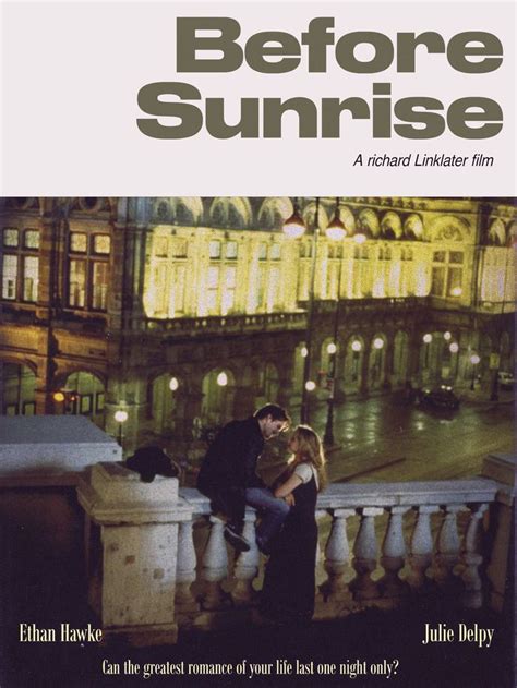 Before Sunrise vintage movie Poster | Before sunrise movie, Movie ...