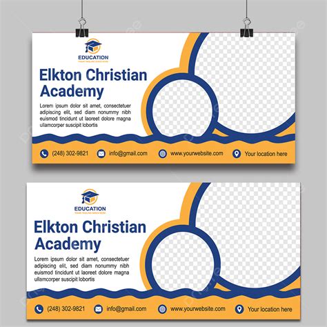 Modern School Banner Design Template Download on Pngtree