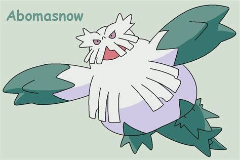 Abomasnow by Roky320 on DeviantArt | Artist, Pokemon, Deviantart