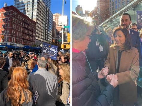 Gov. Kathy Hochul Campaigns On The UES On Election Day | Upper East ...