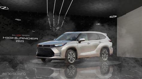 Facelifted 2025 Toyota Highlander Gets Revealed Early Across Imagination Land - autoevolution