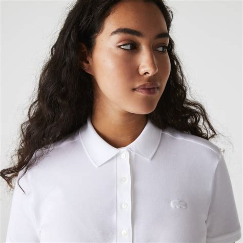 Women's Slim Fit Stretch Cotton Piqué Polo - Women's Polo Shirts - New In 2023 | Lacoste