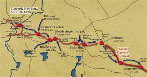 Lexington & Concord | British Retreat | Apr 18-19, 1775 | American Battlefield Trust