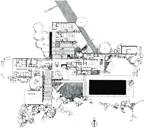 Richard Neutra, Kaufmann Desert House, Palm Springs, 1946 ... | Richard neutra, Desert homes ...