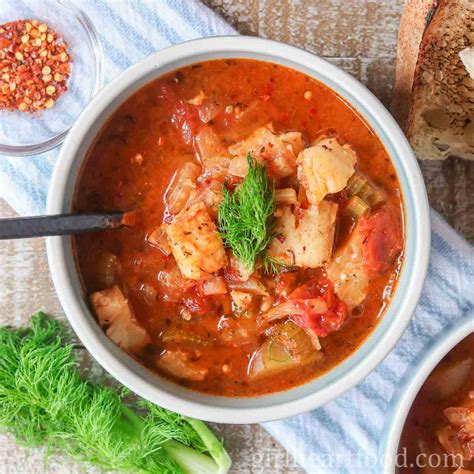 Tomato Fish Stew Recipe | Girl Heart Food®