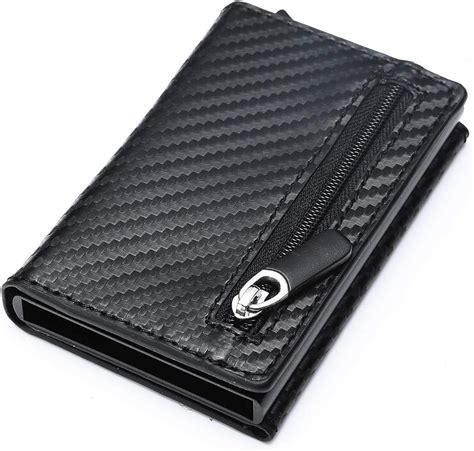 HULDORO -Smart Wallet Credit Card Holder Metal Thin Slim Men Wallets ...