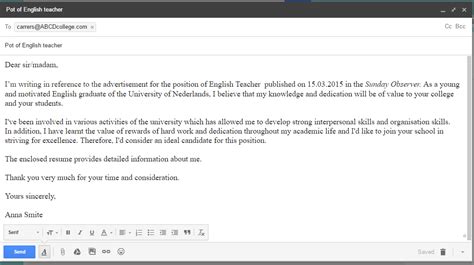 How to Write a Formal Email | Sample Email and Tips for Professional Email