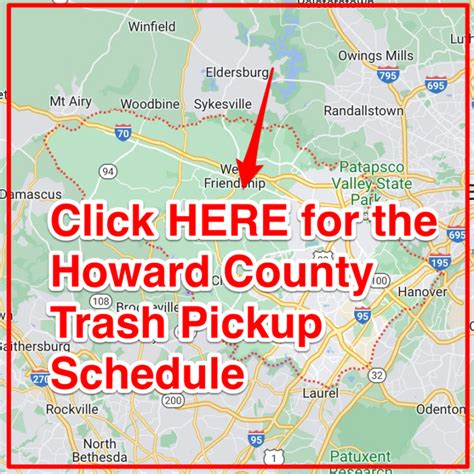 Howard County Trash Schedule 2024 (Bulk Pickup, Holidays, Map)