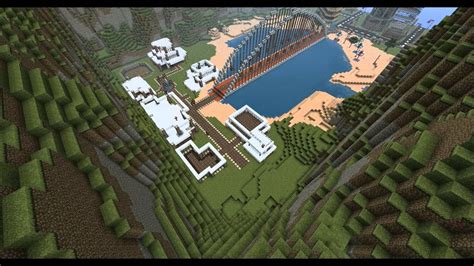 Minecraft Timelapse Modern Architecture BuildersUS - YouTube