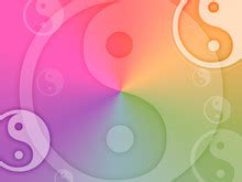 Rainbow Yin Yang Sign Free Stock Photo - Public Domain Pictures