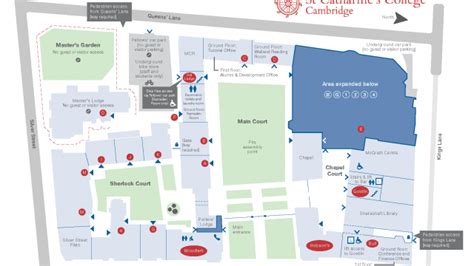 Maps | St Catharine's College, Cambridge