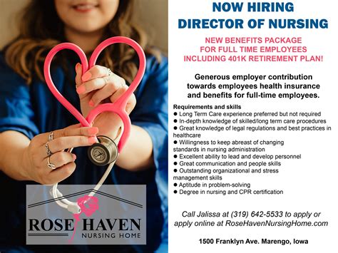 Marengo Nursing Jobs | Rose Haven Nursing Home