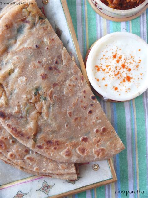 how to do aloo paratha at home /aloo stuffed paratha - Marudhuskitchen