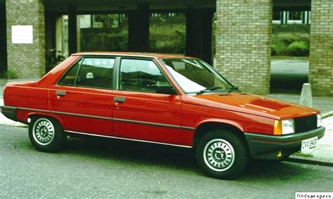 Renault - 9 (L42) - 1.7 (L42N) (88 Hp) (Petrol (Gasoline)) 1986/1988 car tech specs
