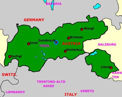 Around The World Maps Tyrol Map 5456 | The Best Porn Website