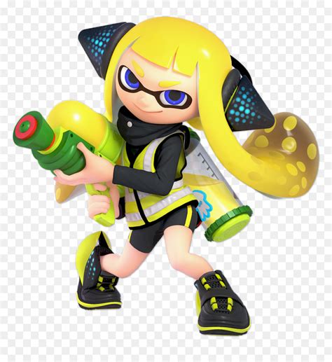 Inkling Smash Ultimate Render, HD Png Download - vhv