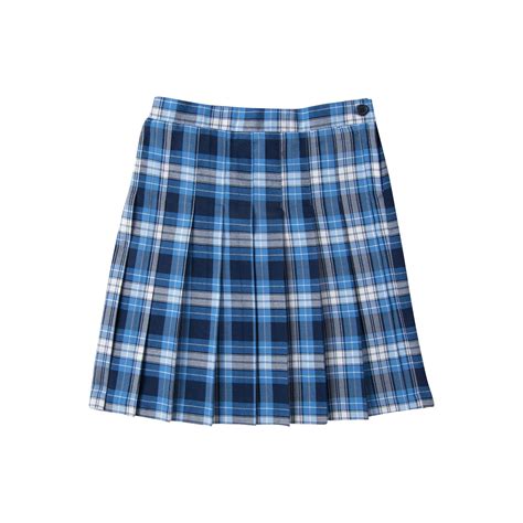 Girls 4-16 Chaps School Uniform Plaid Skirt | Blue plaid skirt, Plaid ...