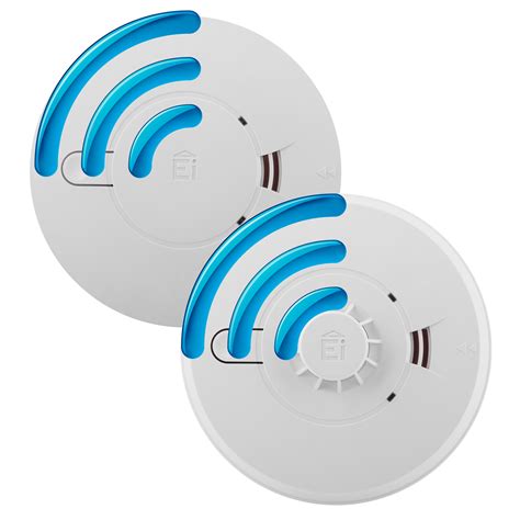 Mains Powered Wireless Interlinked Smoke Alarms & Heat Detectors - Aico