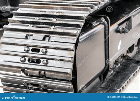 Details and Parts of Construction Equipment Stock Image - Image of crawler, large: 94305189