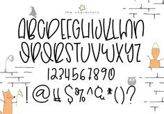 120 Free Fonts & Kalligraphie-Ideen | lettering, buchstaben ...