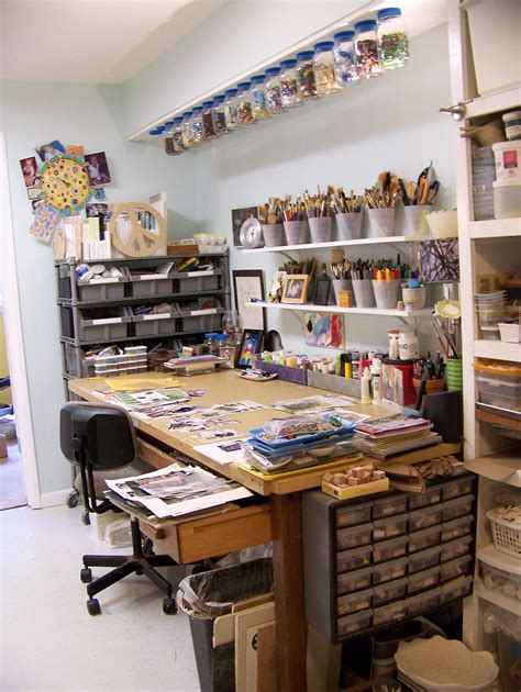 drafting table and misc storage | Art studio storage, Art studio at ...