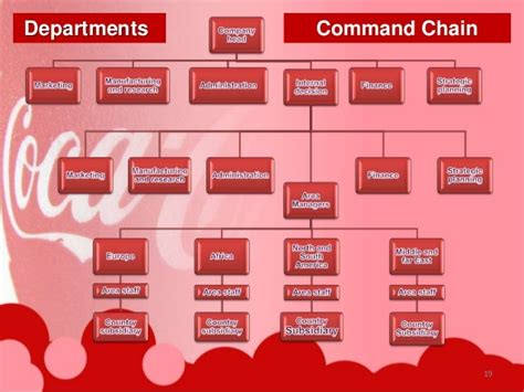 Struktur Organisasi Coca Cola