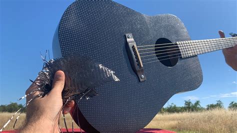 Building an Acoustic Guitar from Carbon Fiber Cloth