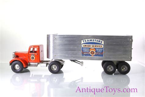 Smith-Miller Teamsters Truck, Smitty Toys All Original for Sale *SOLD* - Antique Toys for Sale