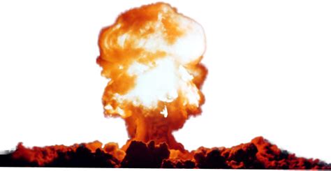 Nuclear Explosion Blast PNG Image | PNG All