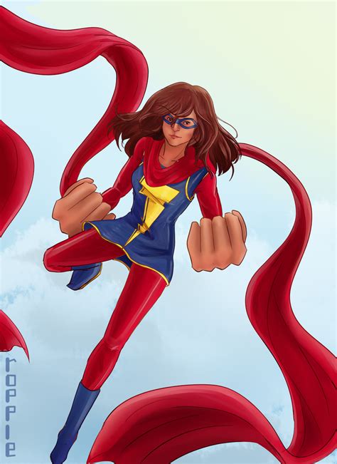 Kamala Khan by roppiepop on DeviantArt