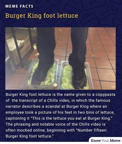 Burger King Foot Lettuce | Know Your Meme