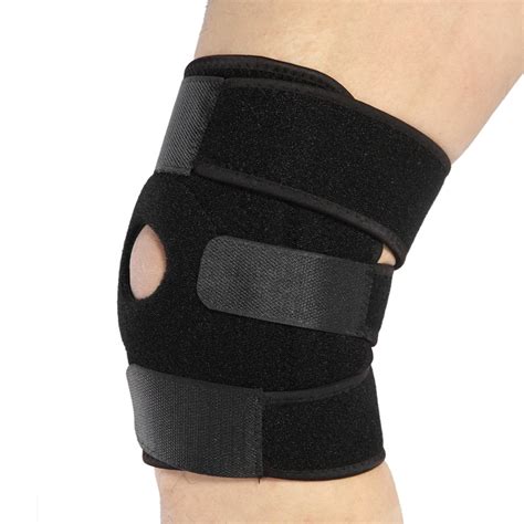 1Pcs Knee Brace Support Protector Relieves Patella Tendonitis Jumpers Knee Mensicus Tear ACL ...