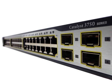 CISCO Catalyst 3750 Series 48 Port SWITCH WS-C3750-48TS-S IOS Ver. 12.1 ...