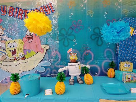 spongebob birthday party ideas | Karo's Fun Land: {Party Feature ...