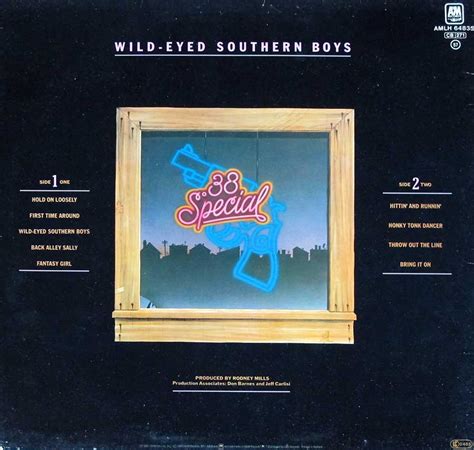 38 SPECIAL Wild-Eyed Southern Boys Southern Rock Album Cover Gallery & 12" Vinyl LP Discography ...