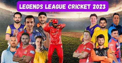 Legends League Cricket (LLC) 2023: Fixtures, Match Timings, Broadcast and Live Streaming details ...